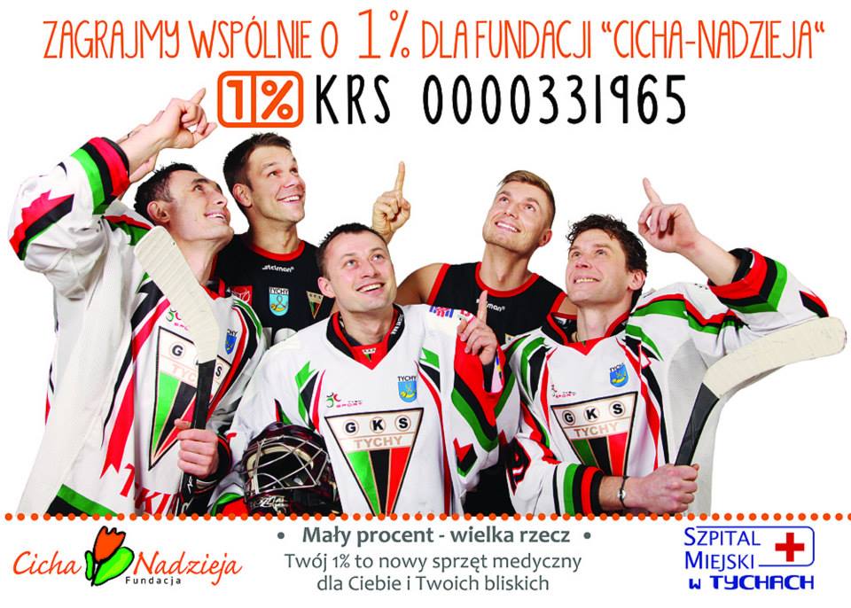 1% dla Fundacji "Cicha-Nadzieja" - plakat